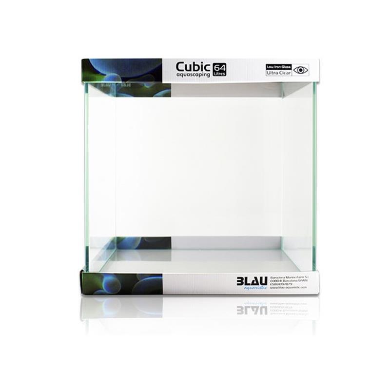 Acvariu 64 litri Blau Cubic Aquascaping 64 40x40x40 cm - imagine 5